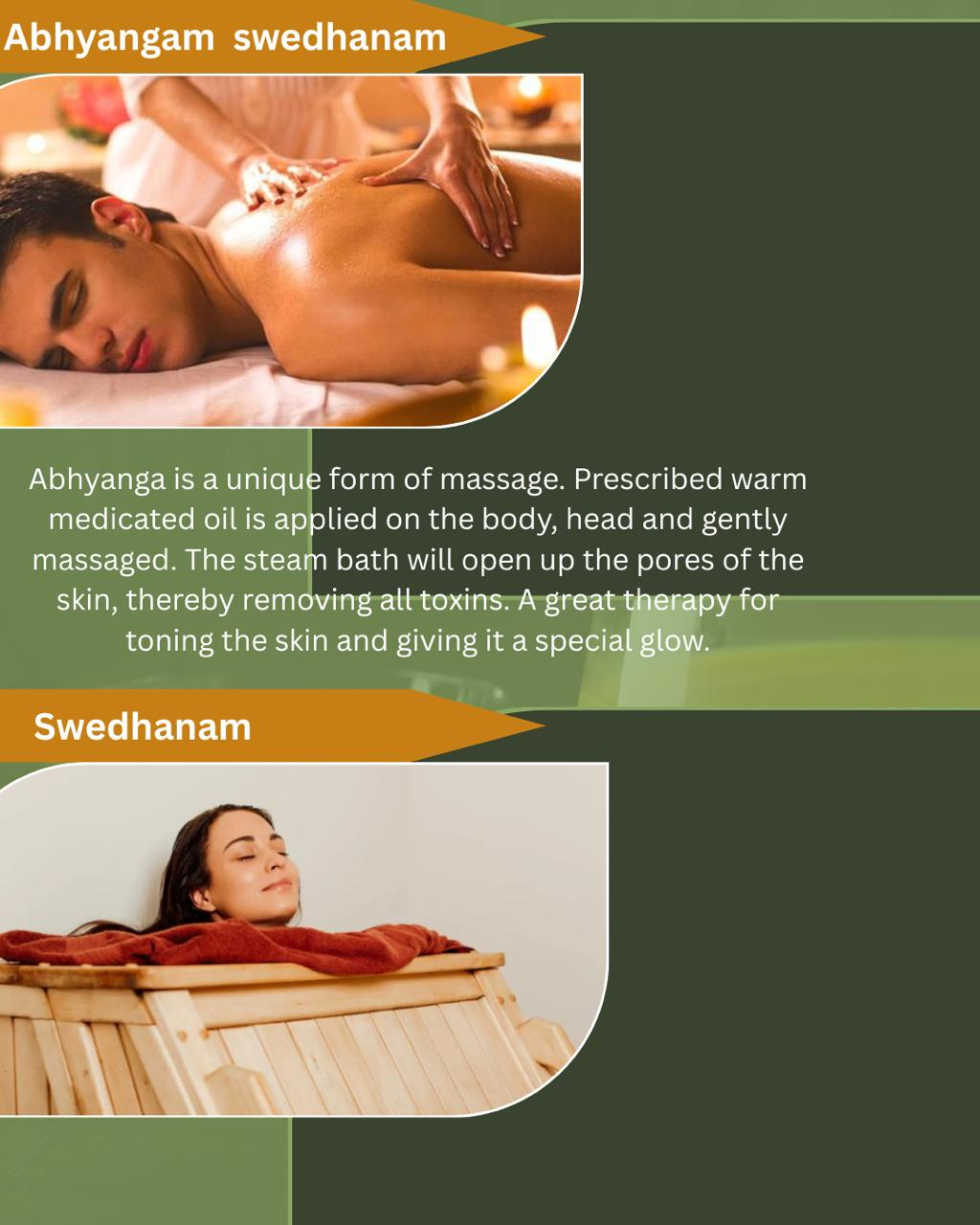 Abhyangam Swedhanam