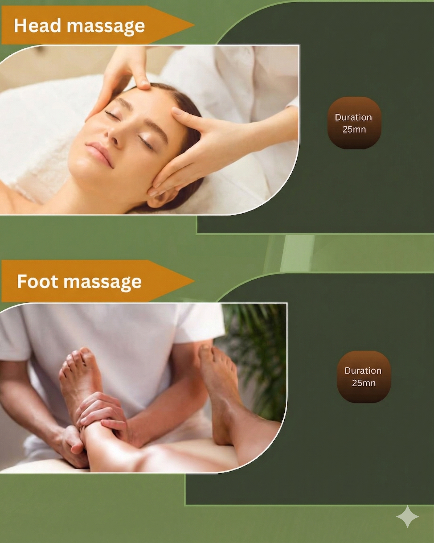 Head and Foot Massage